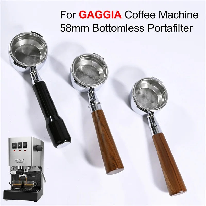 58MM Coffee Bottomless Portafilter For GAGGIA Classic Pro
